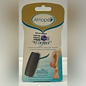 AMOPE Pedi Perfect Replacement Roller Heads 2ct